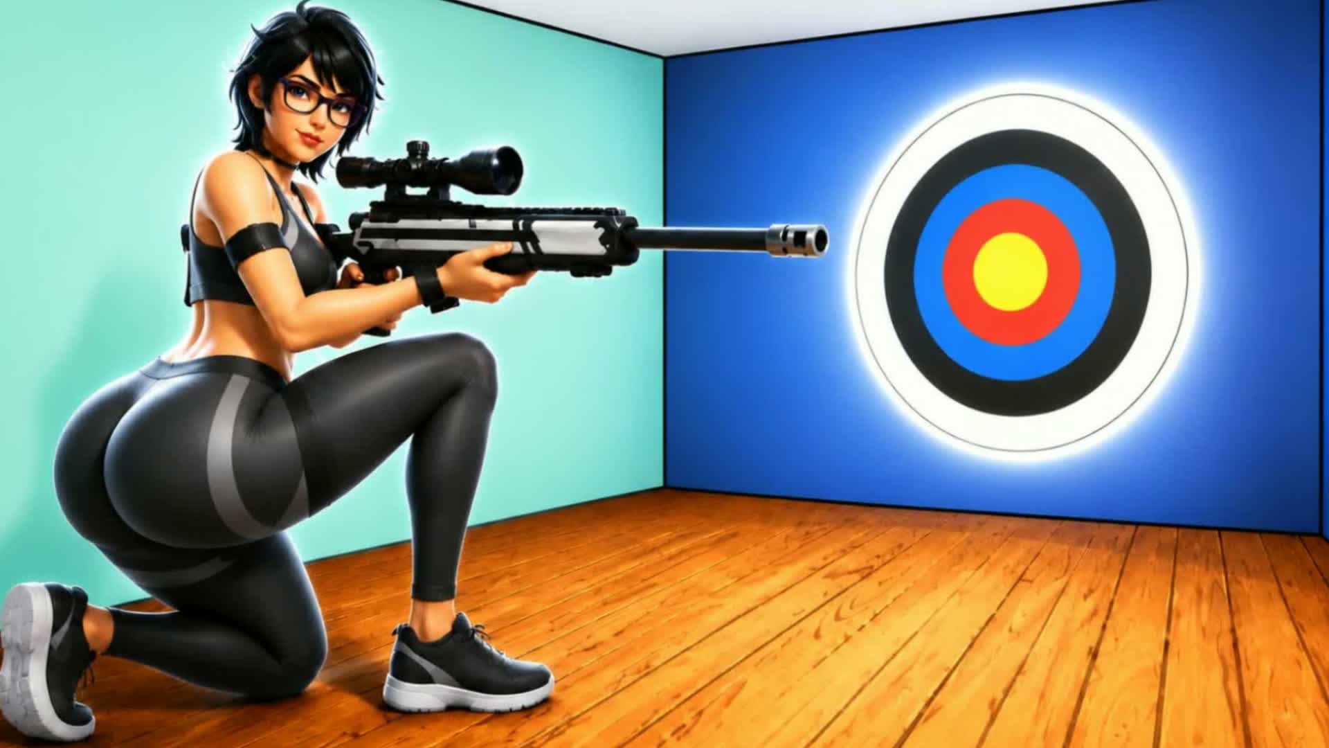🎮🎲 PRO TRICKSHOT ELITE PARKOUR 🔥 — Fortnite Creative map