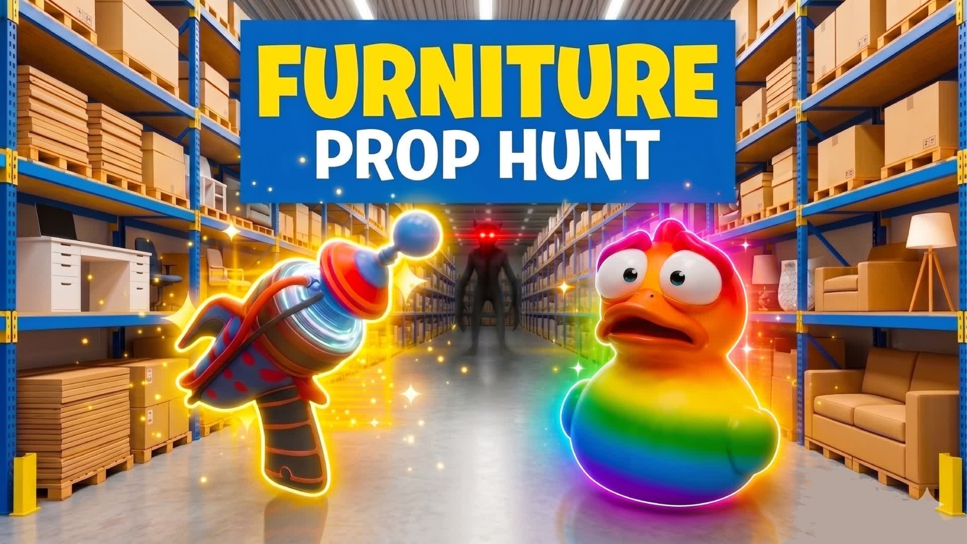 FURNITURE PROP HUNT🚪[BACKROOMS] — Fortnite Creative map