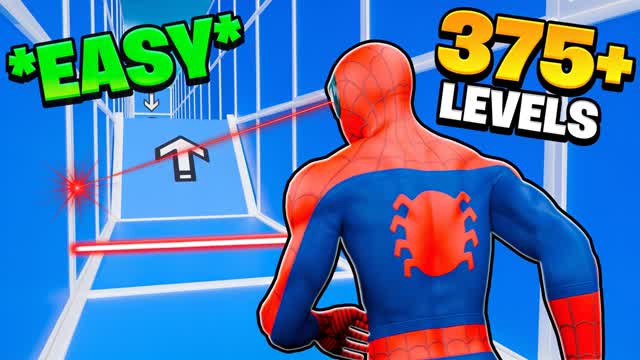 CRAZY PARKOUR 400+ โ Fortnite Creative map