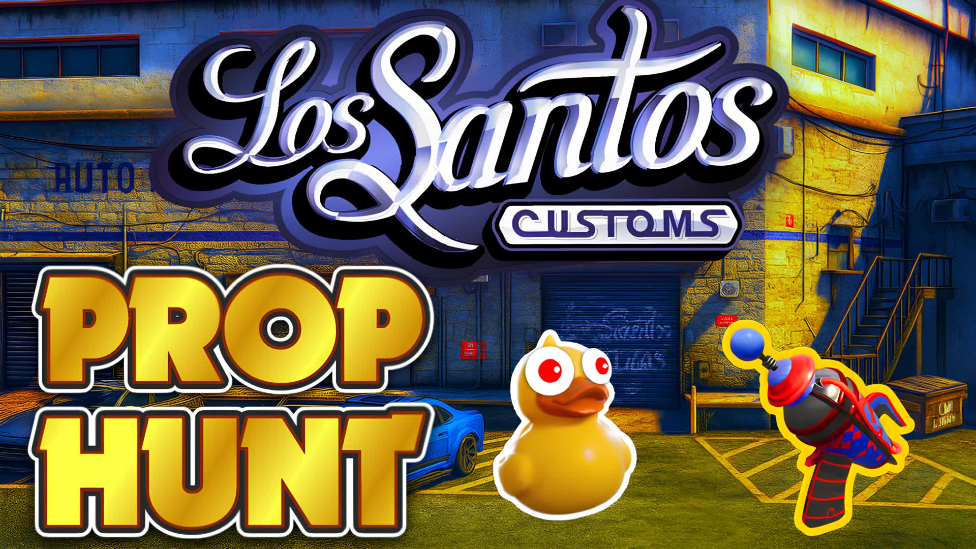 LOS SANTOS PROP HUNT — Fortnite Creative map