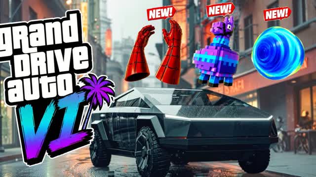 GRAND FIGHTING DRIVE — Fortnite Creative map