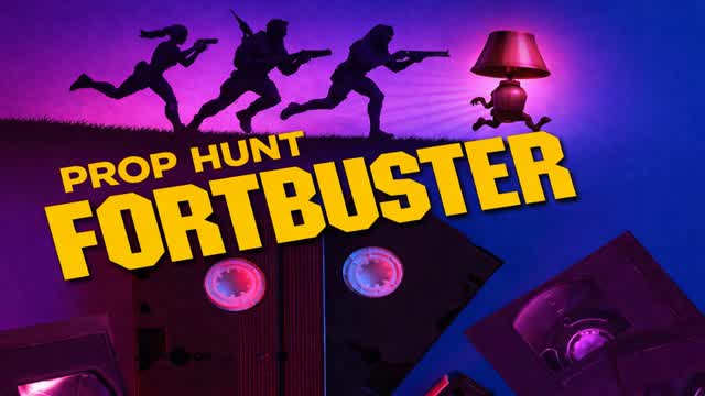 MOVIE STORE PROP HUNT 📼 FORTBUSTER — Fortnite Creative map