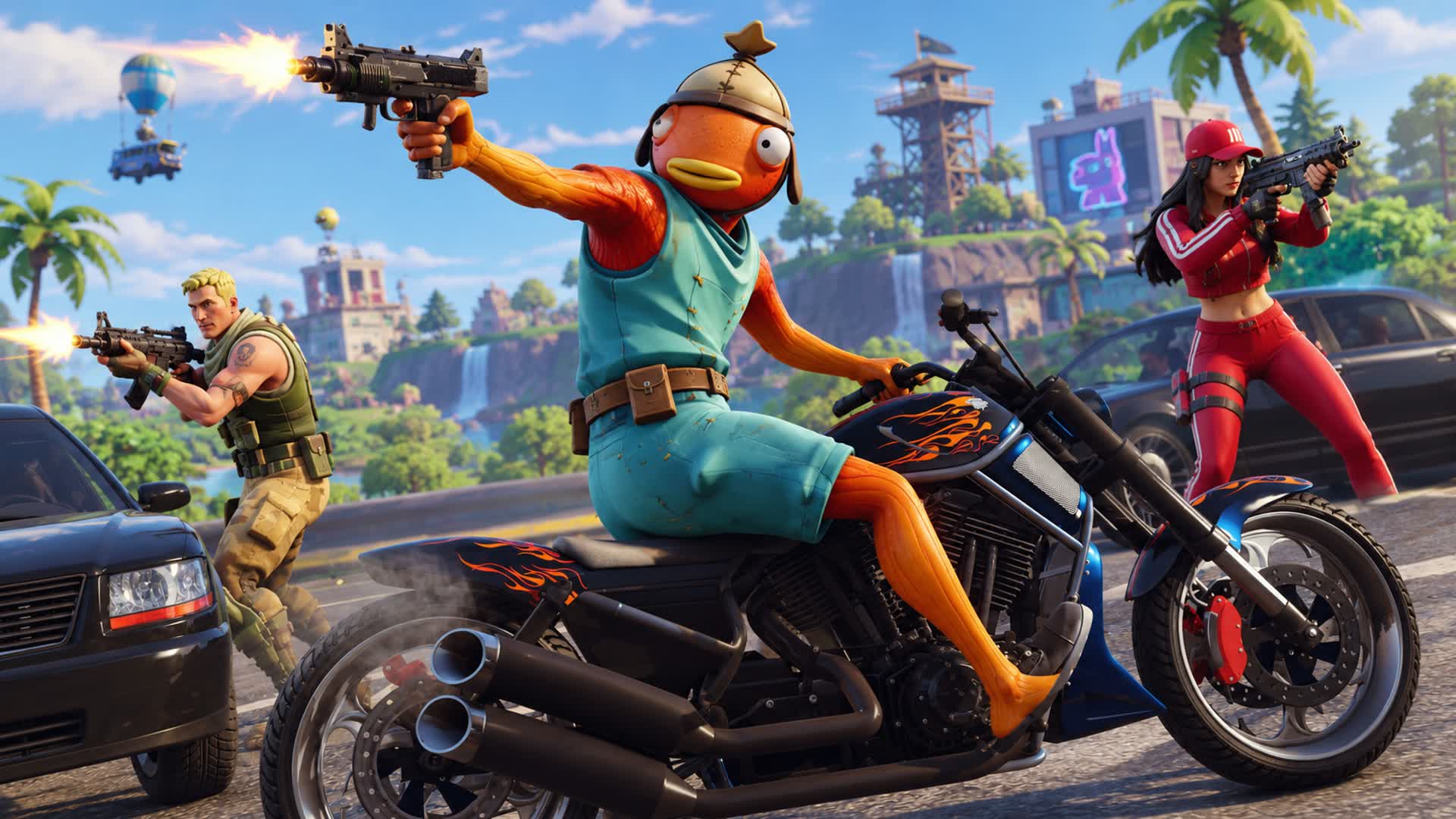 ⭐ VIBE CITY - FFA ⭐ — Fortnite Creative map