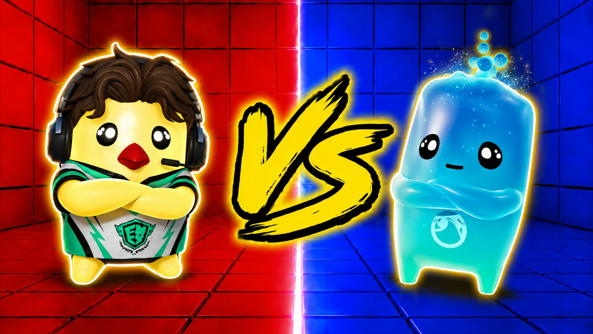 BLUE VS RED FLASH RUSH 🔵🔴 — Fortnite Creative map