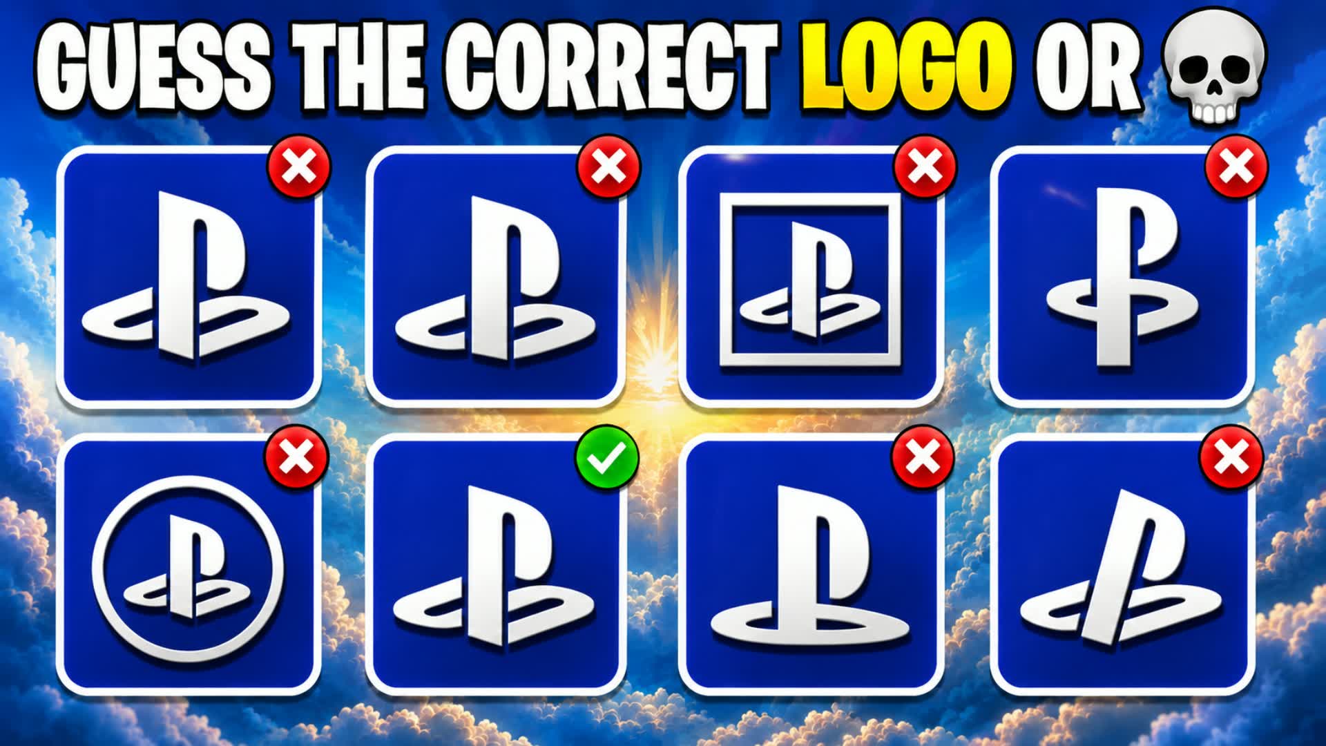 GUESS THE LOGO — Fortnite Creative map