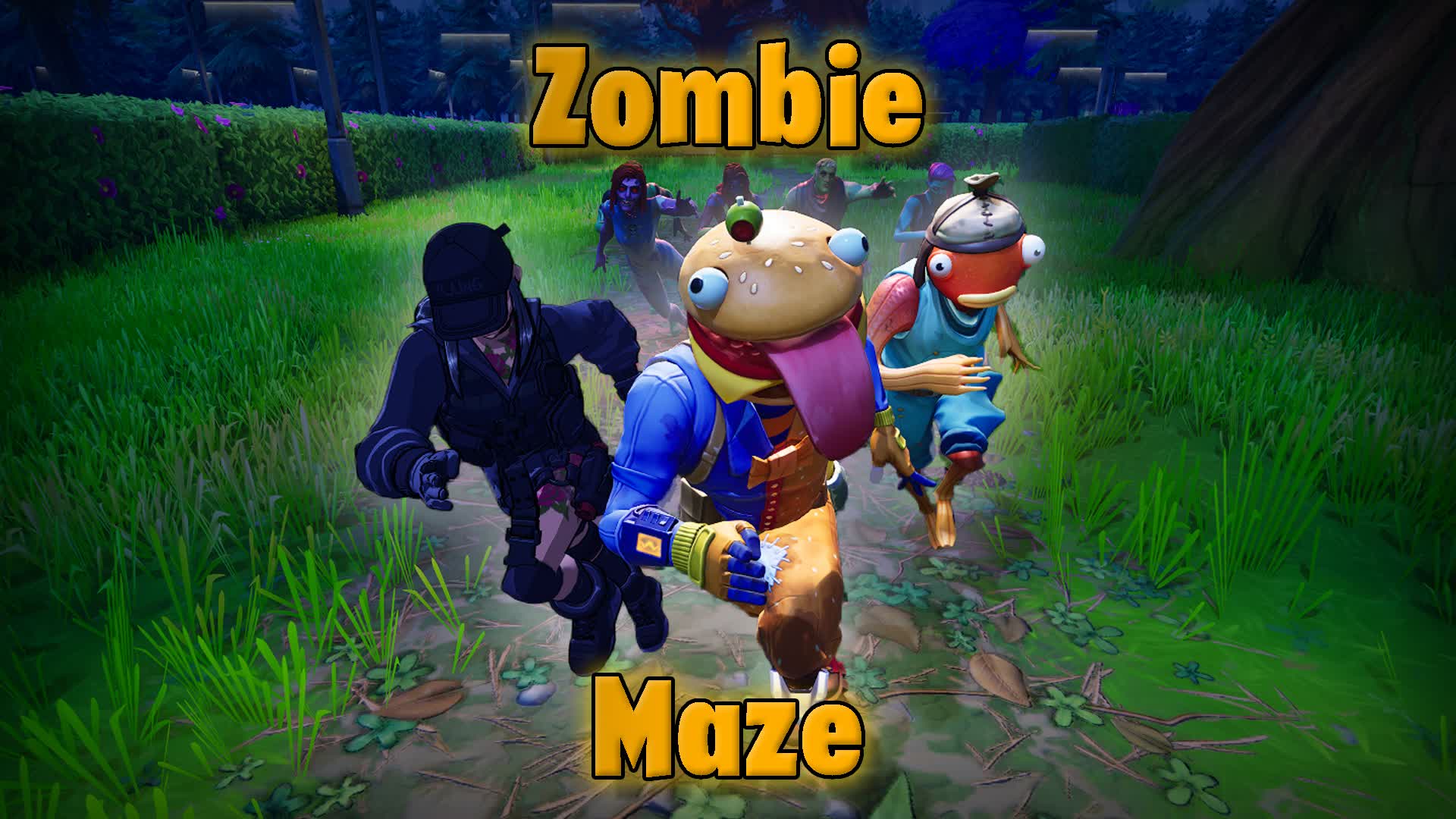 Zombie Maze — Fortnite Creative map