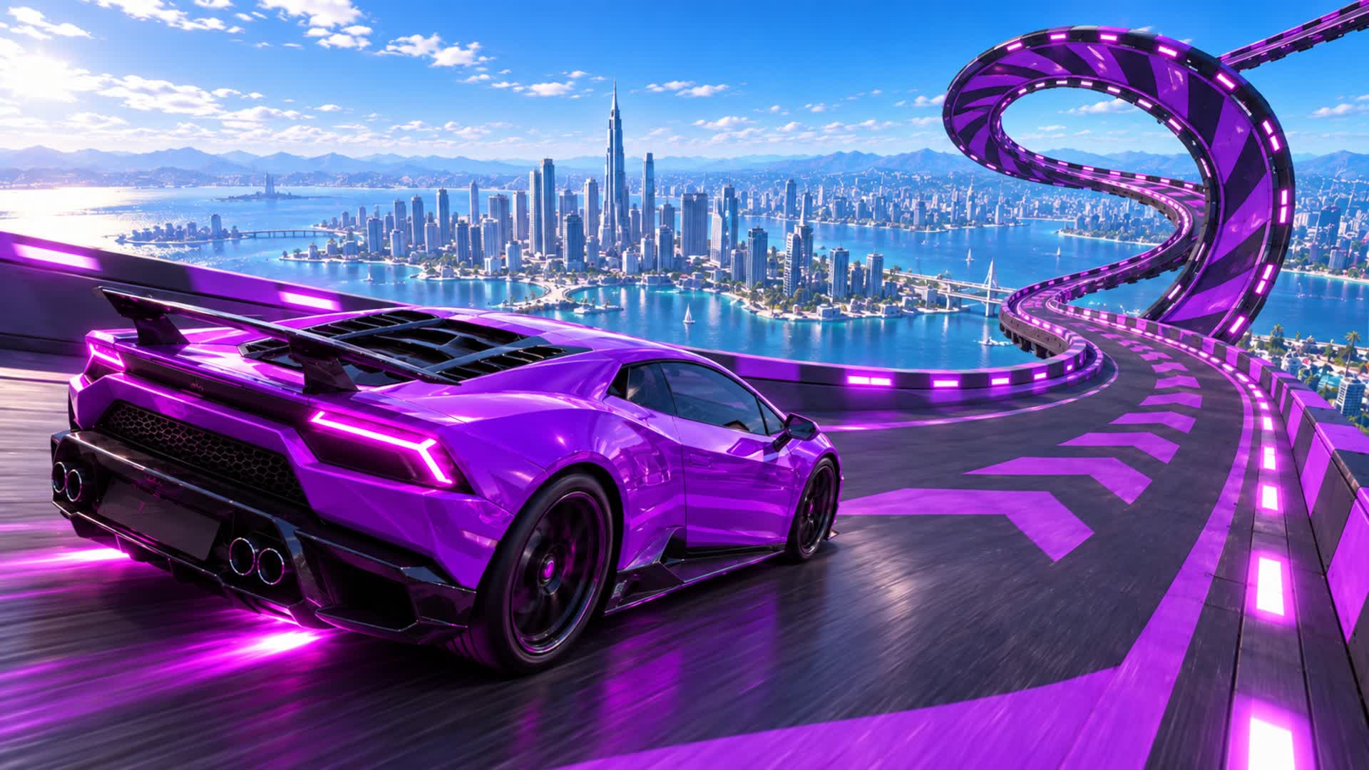 🚗🚗Racing Mania - Car Game🚗🚗 — Fortnite Creative map