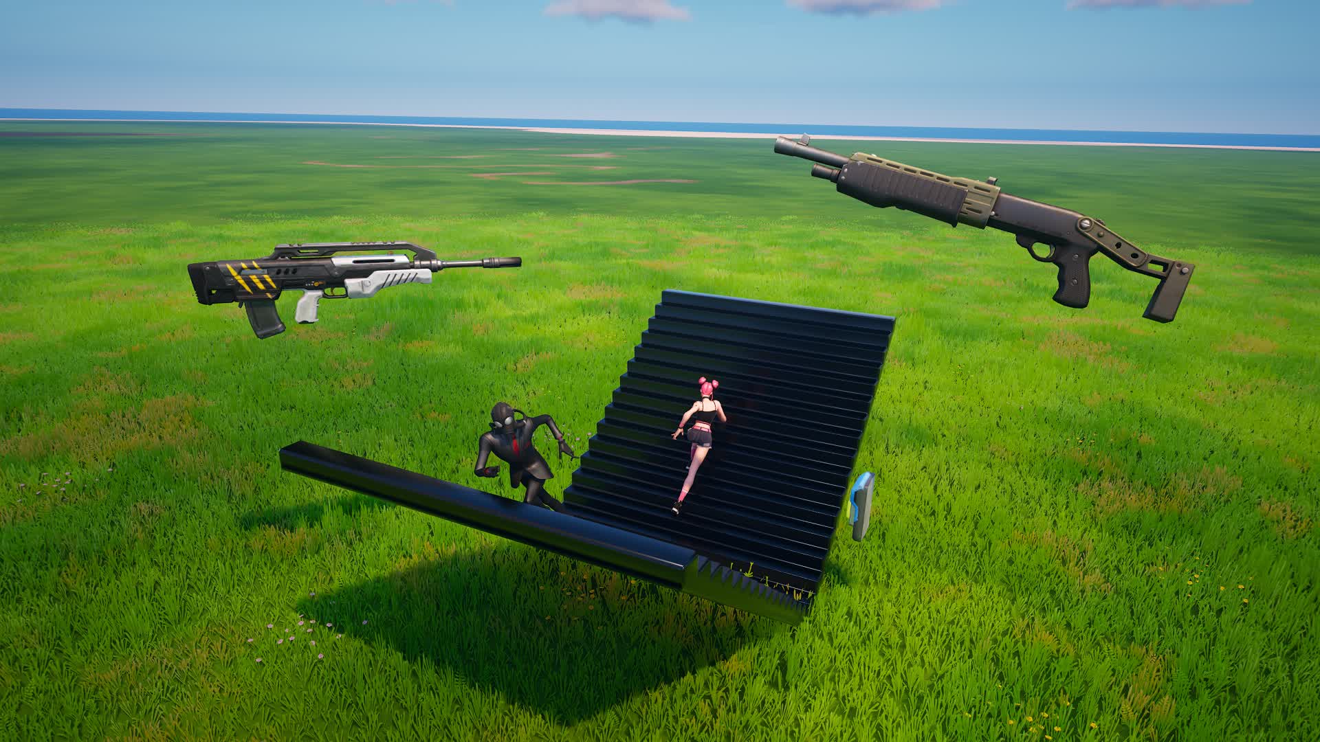 1v1 build fight map📝[new season guns] — Fortnite Creative map