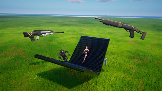 1v1 build fight map📝[new season guns] — Fortnite Creative map cover art