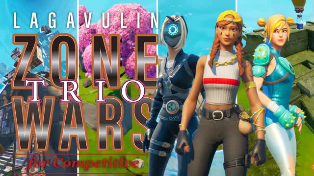 Laga's Zone Wars Trios (C7S3) 新シーズン！ — Fortnite Creative map cover art