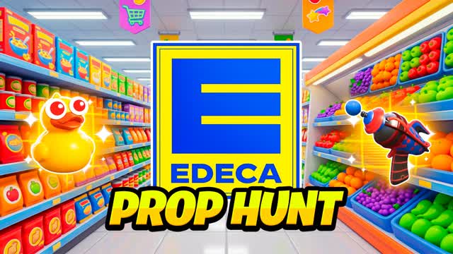 Edeca Prop Hunt 🛒[Supermarket] — Fortnite Creative map