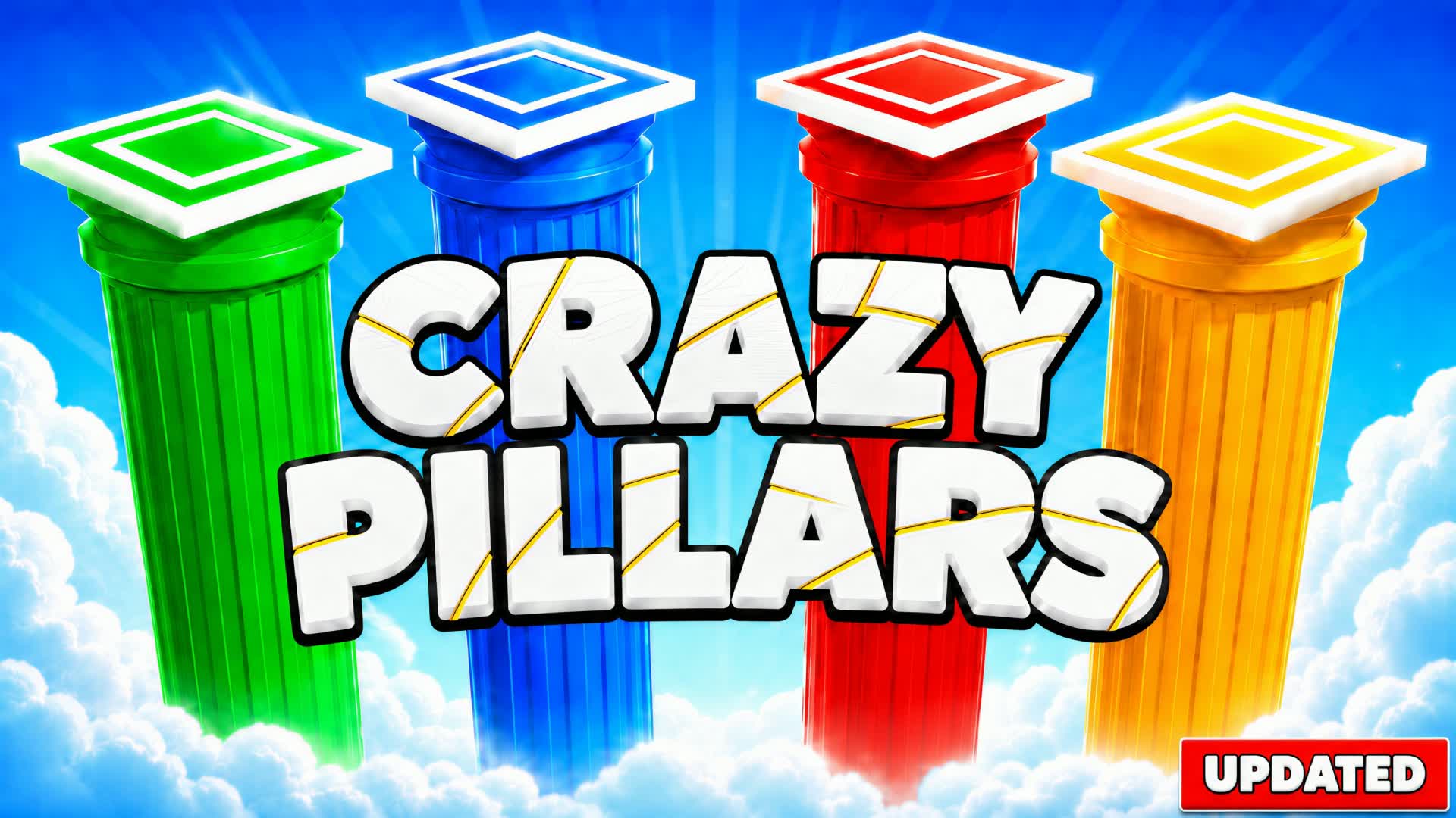 CRAZY PILLARS [FFA] — Fortnite Creative map