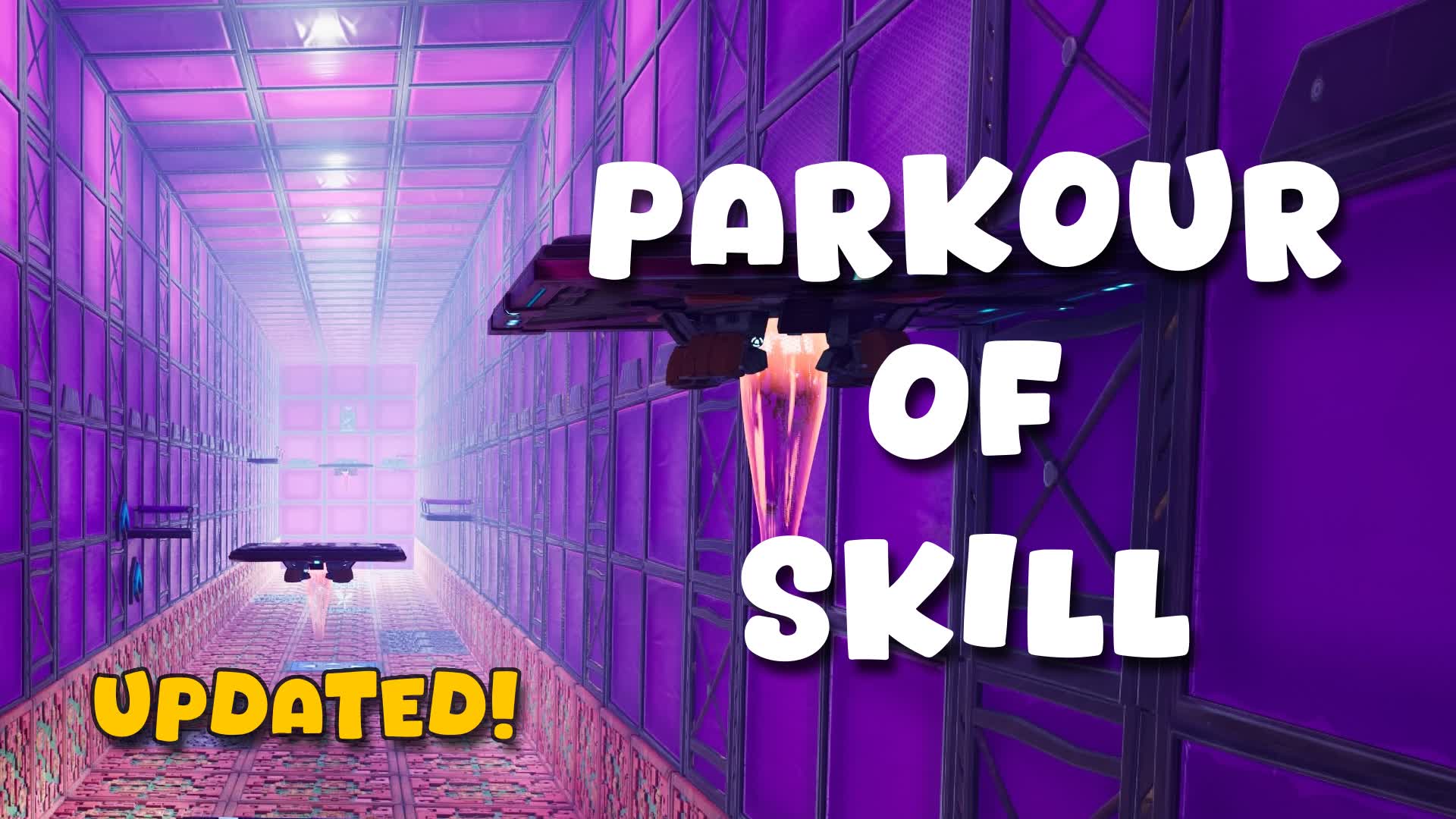 Parkour of Skill — Fortnite Creative map