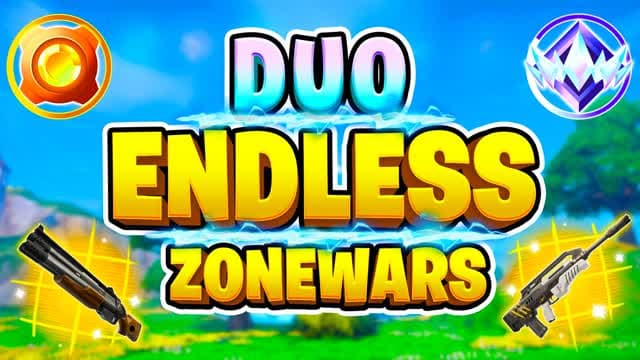 Duo Endless Zone Wars — Fortnite Creative map