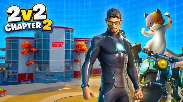 2V2 FINAL STORM 🌀 - CHAPTER 2 — Fortnite Creative map cover art