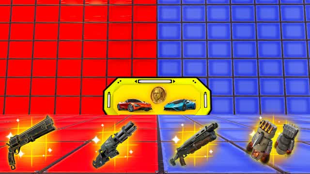 S-U-R RED VS BLUE — Fortnite Creative map cover art