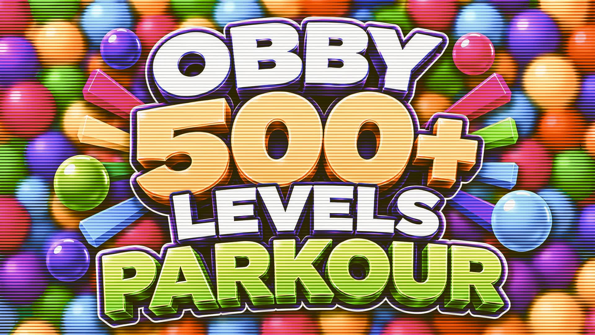 🌈EASY 500+ LEVELS OBBY PARKOUR⭐ — Fortnite Creative map
