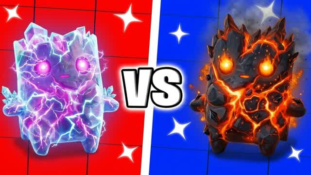 red vs blue valu — Fortnite Creative map cover art
