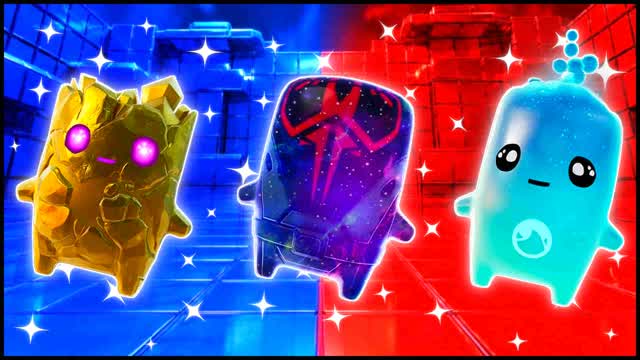 TRUE ACCURACY RED VS BLUE 🔴🔵 — Fortnite Creative map cover art