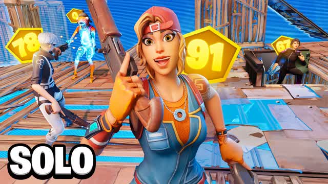 SOLO CUP ZONE WARS 40 Players – PULGABOY — Fortnite Creative map cover art