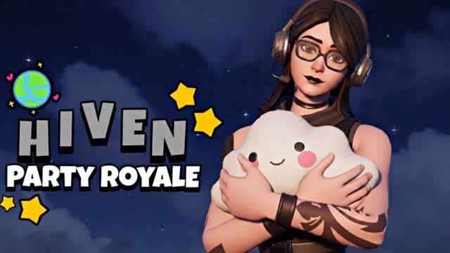HIVEN PARTY ROYALE — Fortnite Creative map cover art