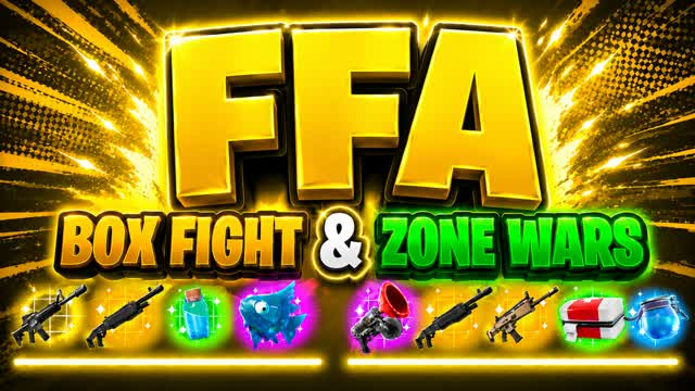 FFA 📦BOX FIGHT & ZONE WARS🏔️ [Acrekss] — Fortnite Creative map