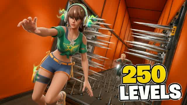 ⭐️BB 400+ parkour⭐️07a — Fortnite Creative map