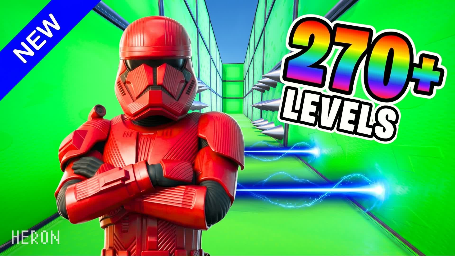 🛸STAR WARS PARKOUR 270+🛸 — Fortnite Creative map