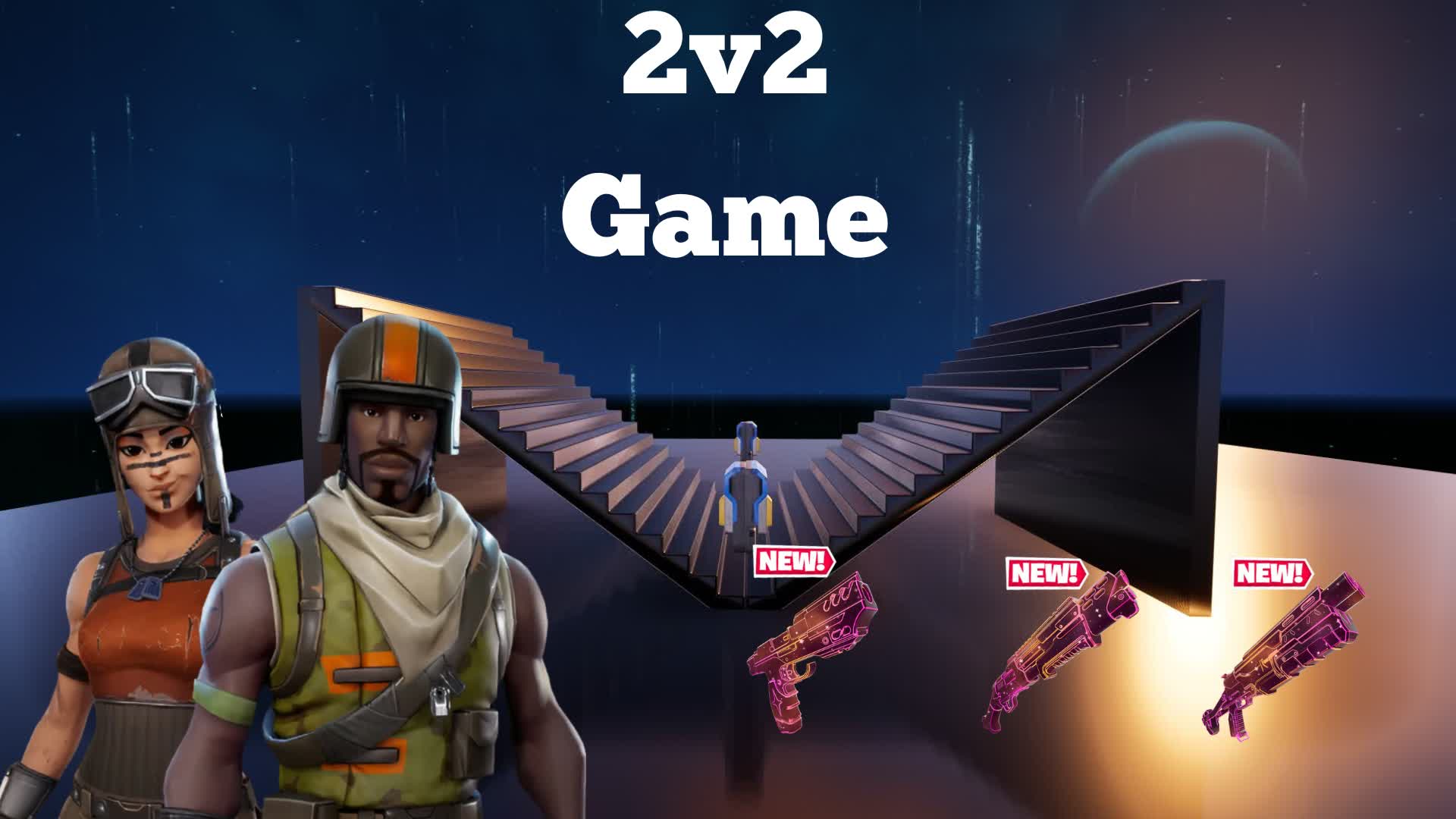 2v2 Game — Fortnite Creative map
