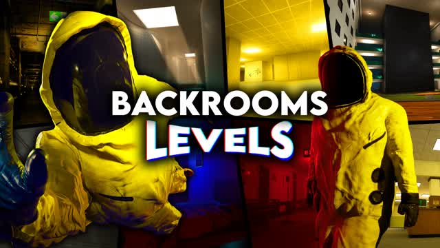 BACKROOMS: LEVELS [HORROR] — Fortnite Creative map