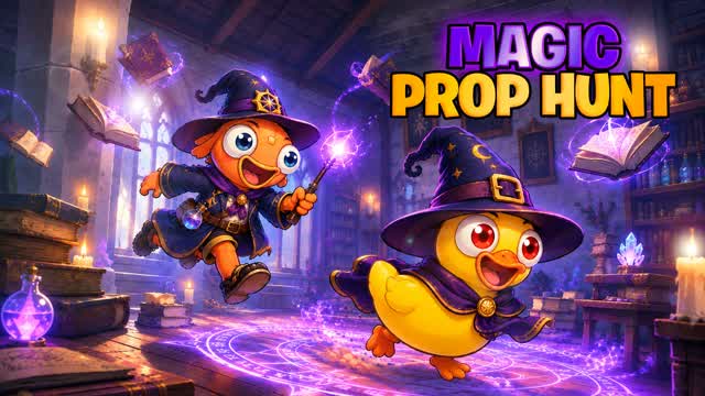 MAGIC PROP HUNT — Fortnite Creative map