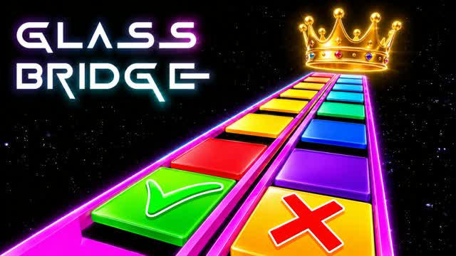 GLASS BRIDGE SURVIVAL — Fortnite Creative map