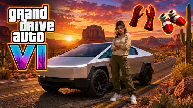 GRAND THEFT DRIVE VI 6 — Fortnite Creative map cover art