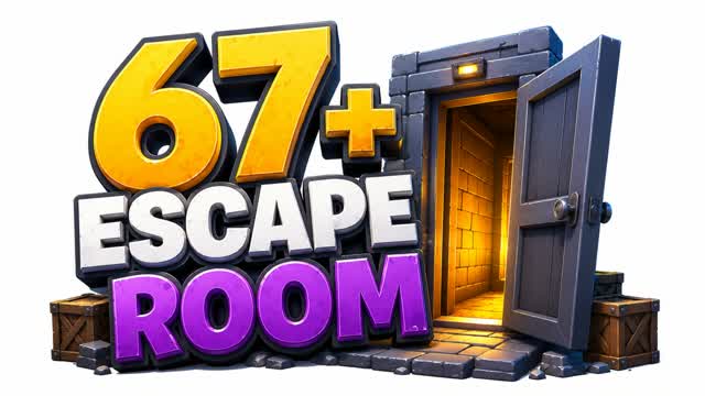 67+ LEVELS ESCAPE ROOM — Fortnite Creative map