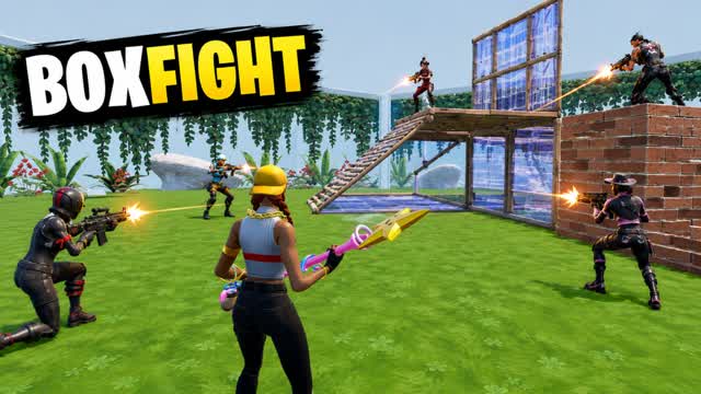 AT BOXE PVP — Fortnite Creative map