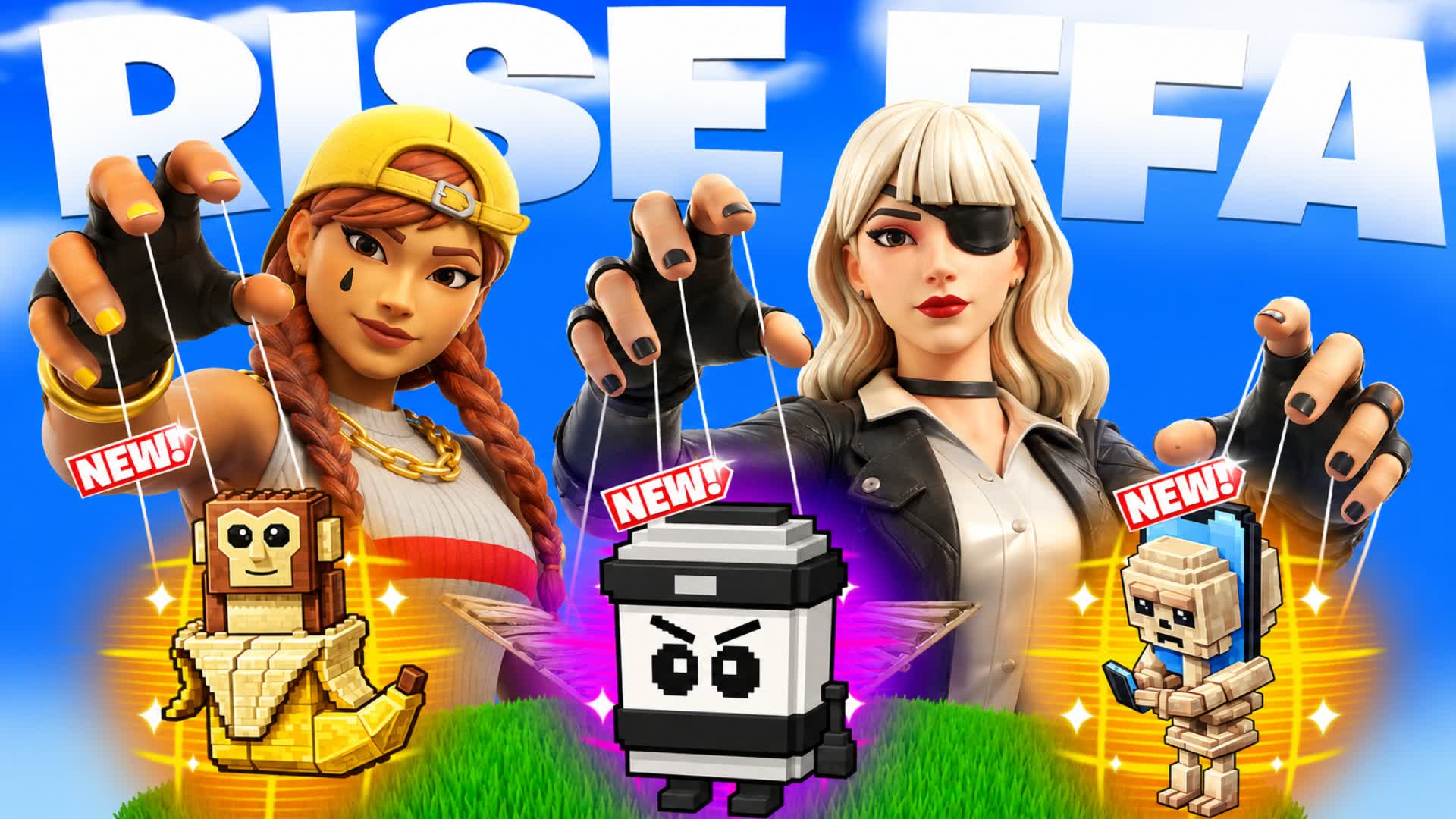 Rise FFA All Weapons (Custom Guns 🔫) — Fortnite Creative map