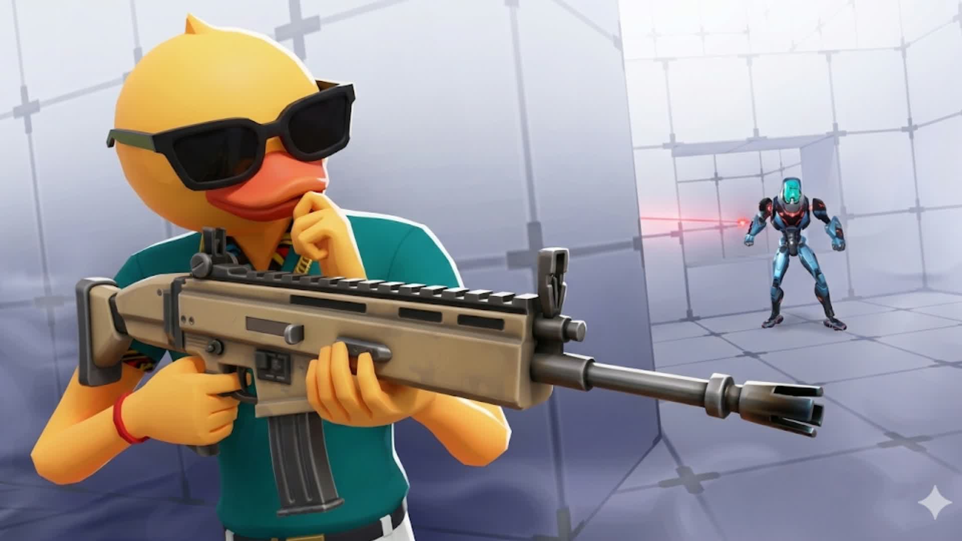 RED VS BLUE SECRET — Fortnite Creative map