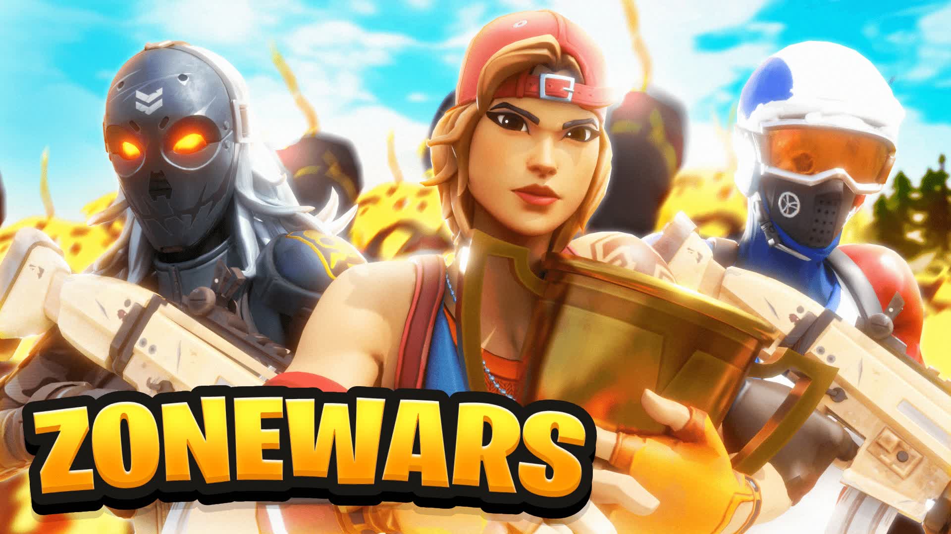 Zonewars Free for All — Fortnite Creative map