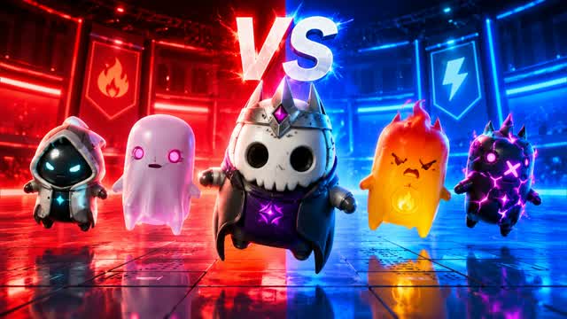 RED VS BLUE MIDNIGHT CLASH 🔴🔵 — Fortnite Creative map