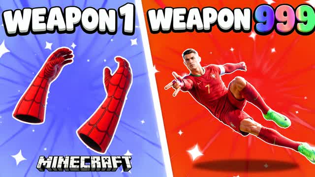 MC GUN GAME SPIDER 🎯 — Fortnite Creative map