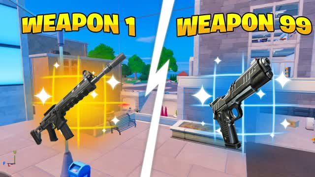 Lazy Gun Game — Fortnite Creative map