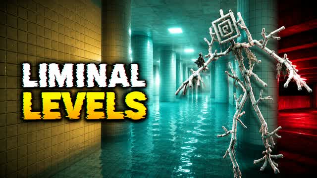 LIMINAL LEVELS [HORROR ESCAPE] — Fortnite Creative map cover art