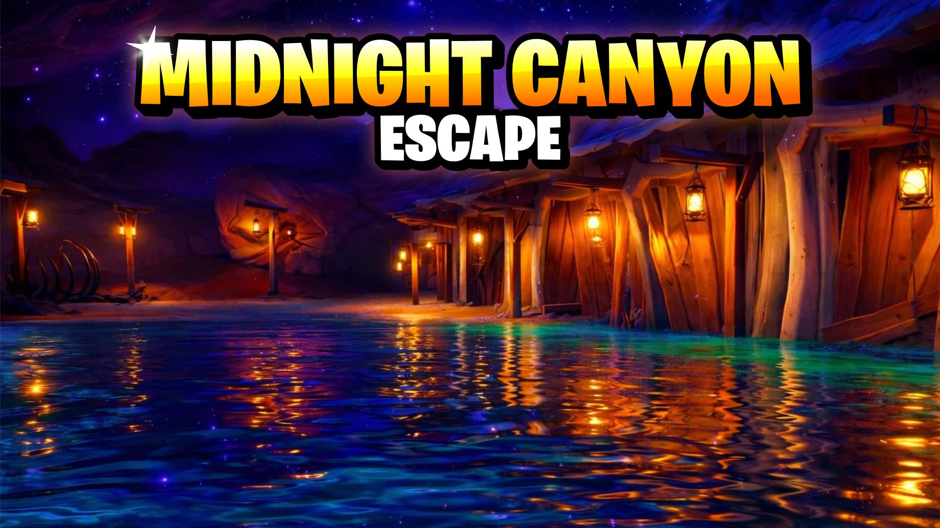 Midnight Canyon Escape Map — Fortnite Creative map