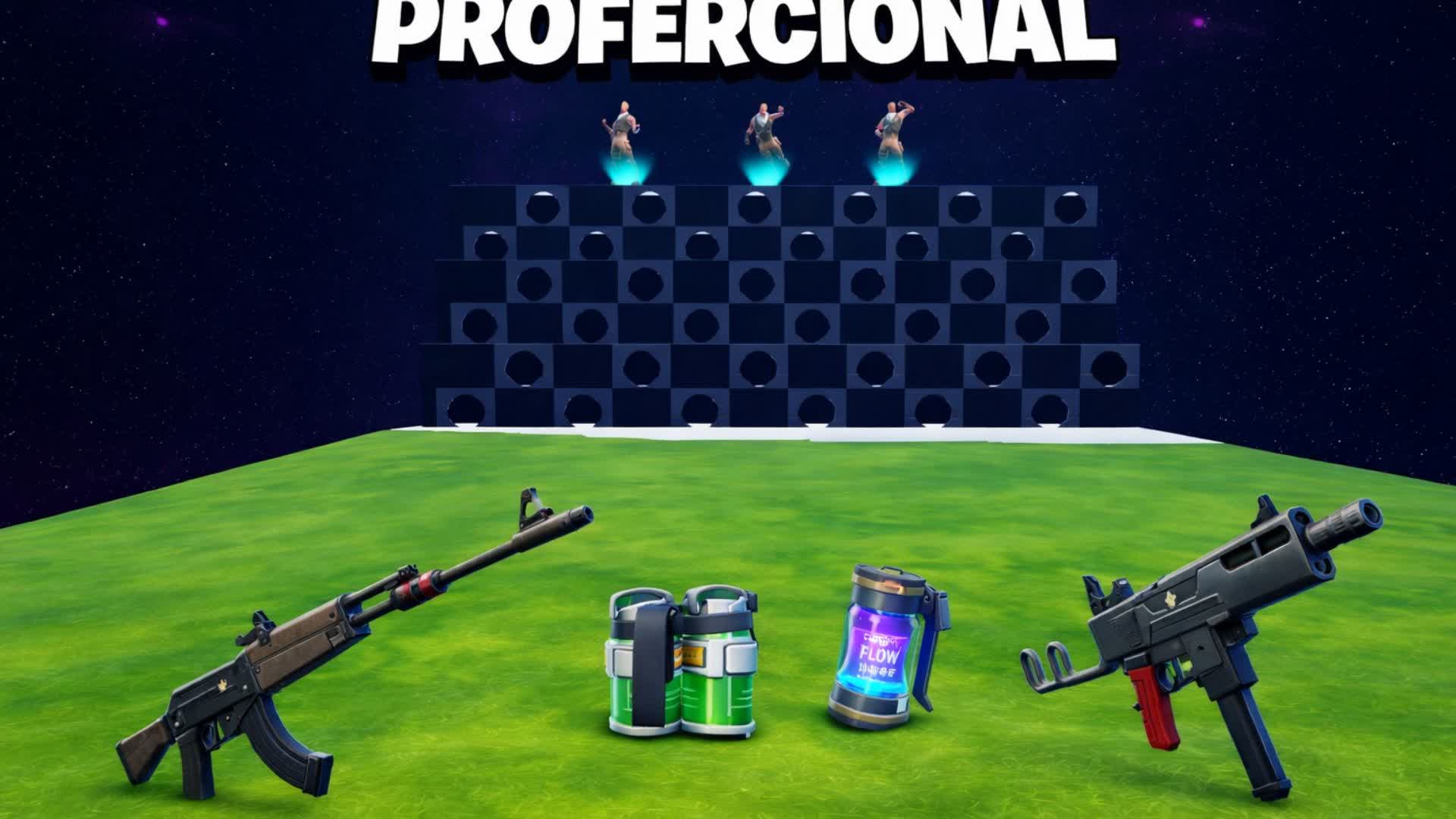 PROFERCIONAL ZONE WAR — Fortnite Creative map