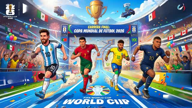 LA CARRERA DE LA COPA DEL MUNDO 2026 — Fortnite Creative map