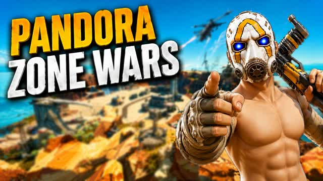Pandora Zone Wars — Fortnite Creative map cover art