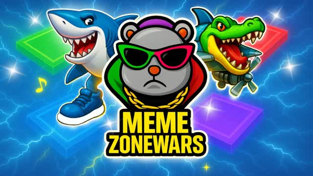 Meme - Zone Wars🌀 — Fortnite Creative map cover art