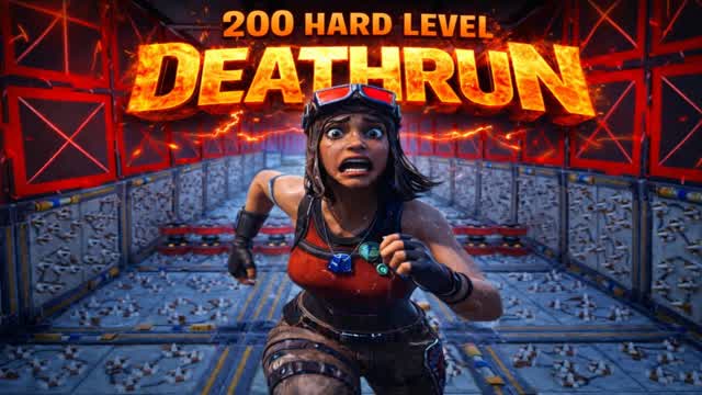Deathrun 200 Levels Hard — Fortnite Creative map