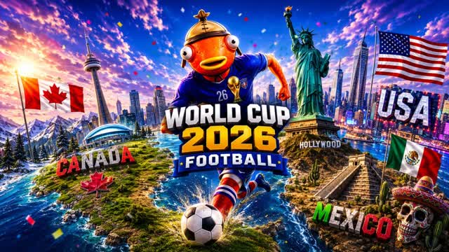 WORLD CUP 2026 — Fortnite Creative map