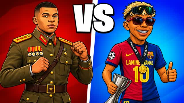 FOOTBALL RED VS BLUE  🔴🔵 — Fortnite Creative map